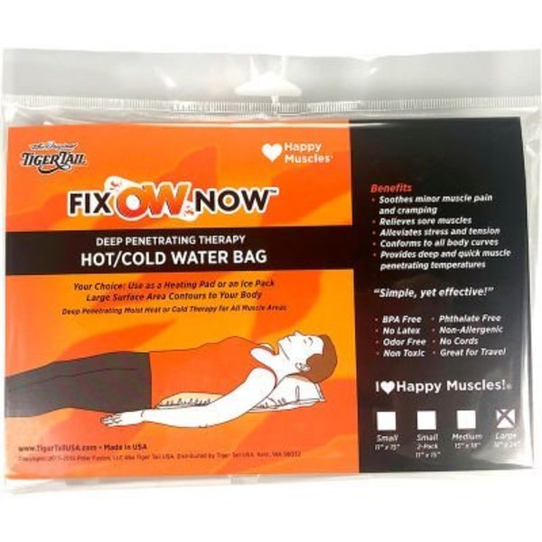 Fabrication Enterprises Tiger Tail Hot/Cold Water Therapy Bag, Large, 1/Pack 19299